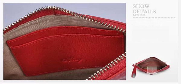 Mesh it up Solid Wristlet Bag