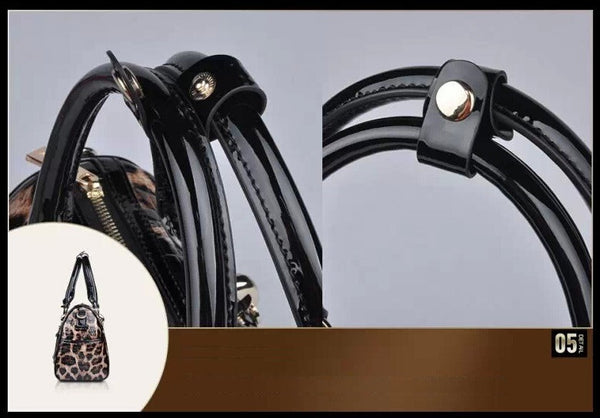 Leopard Crossbody Doctor Bag