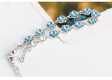 BLFA073 Fashion Charm Lily Link Bracelet