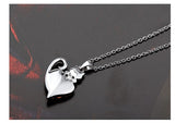 NLFA310 Trendy Lovely Kitty with Heart Pendant Necklace