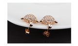 ERFA217 Fashion Charm Beauty Fox Stud Earrings