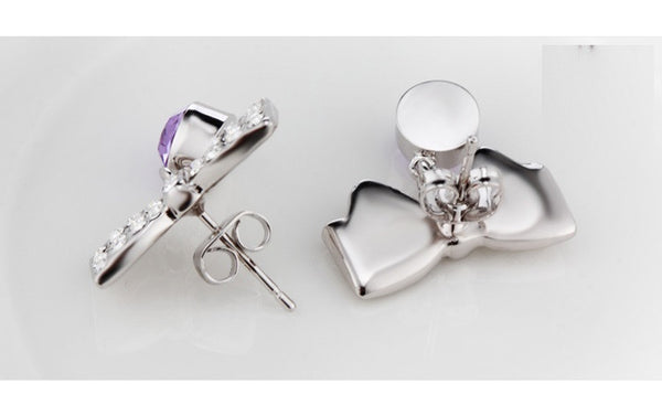 ERFA145 Trendy Charm Be my Satellite Stud Earrings