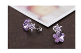 ERFA221 Classical Charm The Birch Tree Stud Earrings
