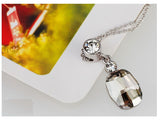 NLFA194 Charm Stone Pendant Necklace