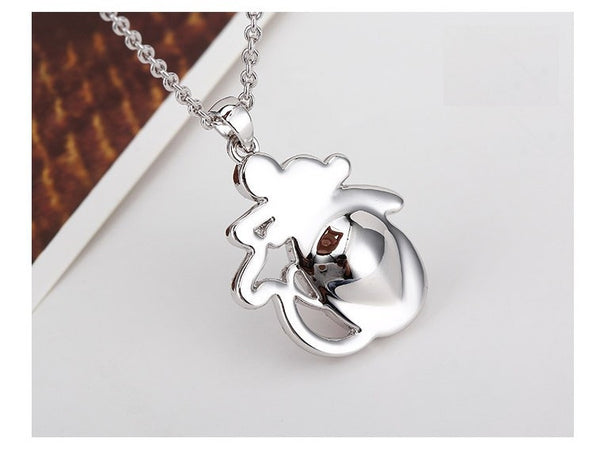 NLFA295 Charm Santa's Glove Pendant Necklace