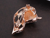 JRFBC015 Fashion Charm Miss Fox Brooch