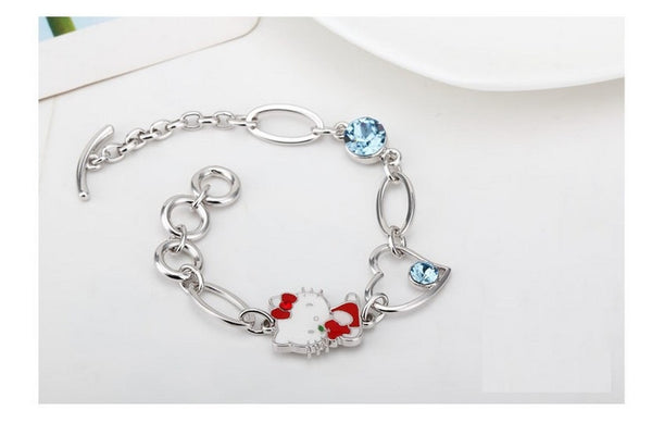 BLFA081 Fashion Charm Kitty Bracelet