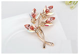 JRFBC010 Fashion Charm Big Branch Of Flower Brooch