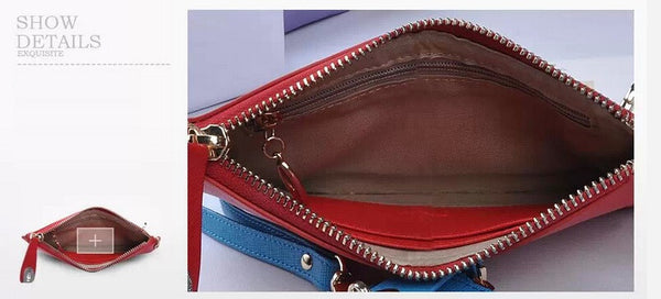 Mesh it up Solid Wristlet Bag