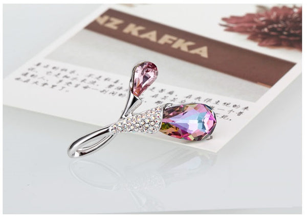 JRFBC006 Fashion Charm Little Couple Brooch