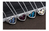 NLFA283 Charm Butterfly Heart Pendant Necklace