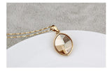 NLFA312 Trendy Water Drop Pendant Necklace