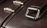 Fashion Solid Roomy Black Briefcase