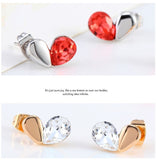 ERFA090 Fashion Charm Dear Heart Stud Earrings