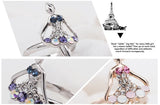 RiFA011 Fashion Charm Dancer Ballet Girl Ring