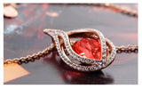 NLFA011 Charm Phoenix Eye Pendant Necklace