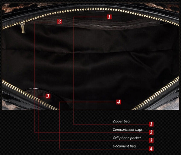 Leopard Pattern Doctor Bag