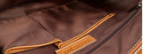 Vintage Solid Office Must-have Brown Briefcase Messenger