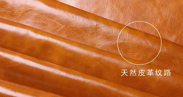 Fashion Solid Long Size Brown Wallet