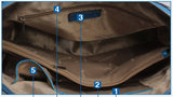 Mirror Enamelled Leather Solid Tote Bag
