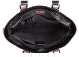 Fashion Coffee Edges Black Briefcase