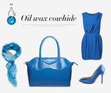 Mirror Enamelled Leather Solid Tote Bag