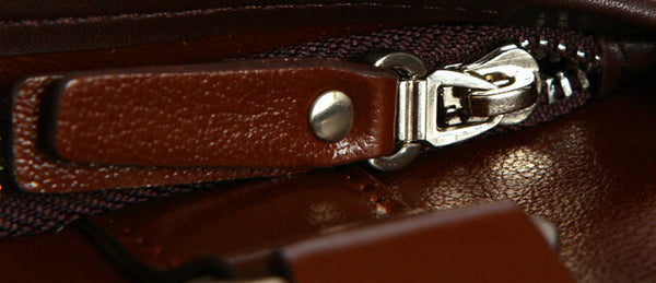 Fashion Dark Edges Briefcase Messenger