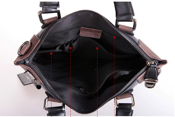 Fashion Coffee Edges Black Messenger