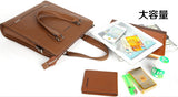 Fashion Solid Durable Brown Messenger