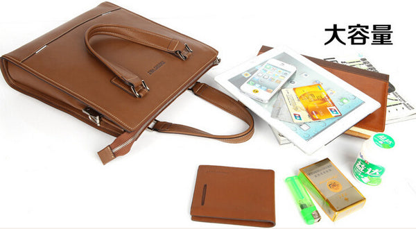 Fashion Solid Durable Brown Messenger