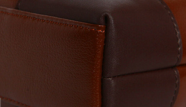 Fashion Dark Edges Briefcase Messenger