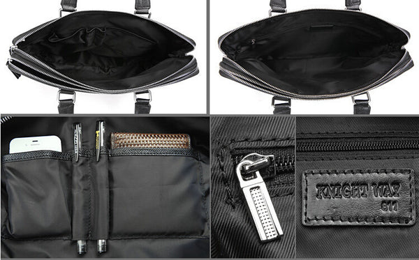 Fashion Solid Three Color Options Crossbody Briefcase