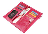 Charm Fashion Solid Long Size Wallet