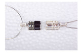 NLFA041 Charm Half Bucket Pendant Necklace