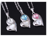 NLFA067 Fashion Combination of Hearts Pendant Necklace