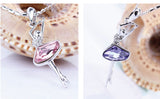 NLFA018 Fashion Dancing Girl Pendant Necklace