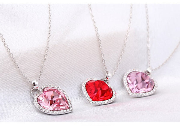 NLFA053 Charm Loving Heart Pendant Necklace
