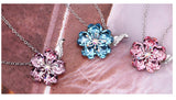 NLFA084 Charm Sakura Pendant Necklace