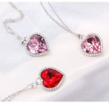 NLFA053 Charm Loving Heart Pendant Necklace
