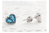 ERFA004 Trendy Charm Lovely Hearts Stud Earrings