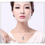 NLFA067 Fashion Combination of Hearts Pendant Necklace