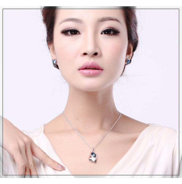 NLFA067 Fashion Combination of Hearts Pendant Necklace
